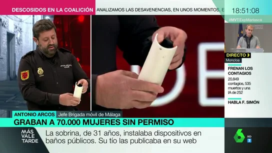 Así grabaron a miles de mujeres en baños públicos Así grabaron a miles de mujeres en baños públicos