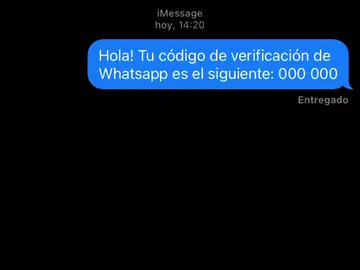 Así funciona la estafa del código de verificación que se ha extendido por Whatsapp Así funciona la estafa del código de verificación que se ha extendido por Whatsapp