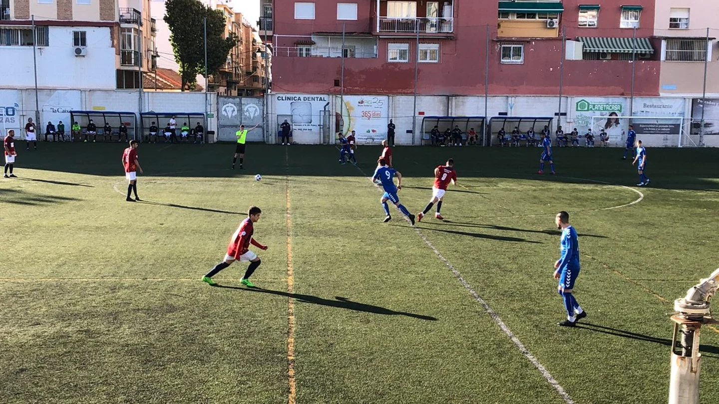 Encuentro disputado en el Nuevo San Ignacio, campo del Palo FC Encuentro disputado en el Nuevo San Ignacio, campo del Palo FC