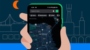 Modo oscuro de Google Maps