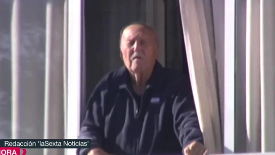 Antonio Tejero, fotografiado en su casa en el aniversario del golpe de Estado. Antonio Tejero, fotografiado en su casa en el aniversario del golpe de Estado.