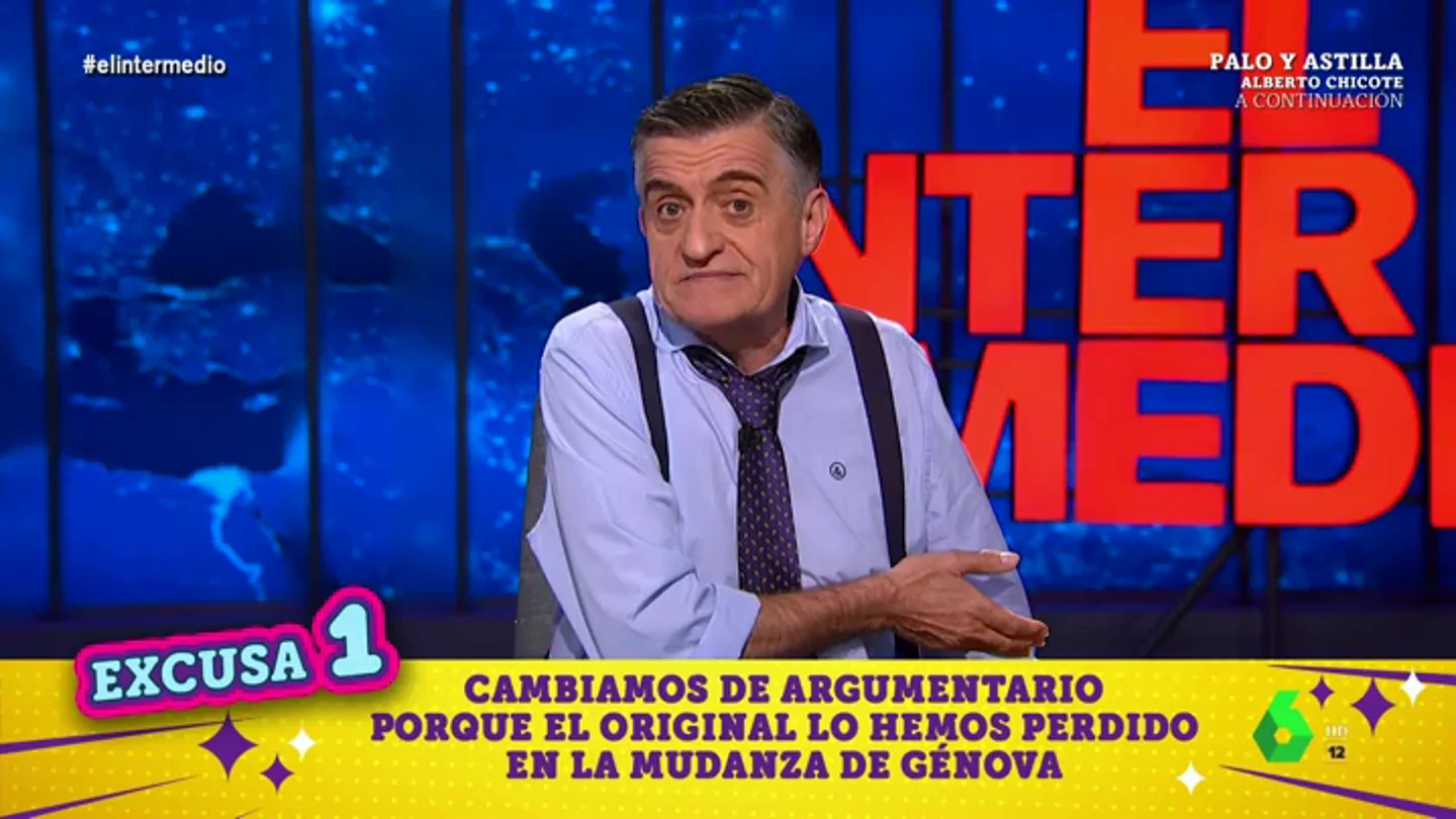 Wyoming cede tres excusas al PP para que no se quede "con el culo al aire" y pueda "contradecirse a si mismo en la renovación del CGPJ" Wyoming cede tres excusas al PP para que no se quede "con el culo al aire" y pueda "contradecirse a si mismo en la renovación del CGPJ"