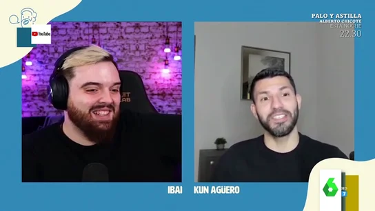 Ibai Llanos alucina con la sorprendente confesión del 'Kun' Agüero: así fue su accidente de coche en cadena frente al Calderón Ibai Llanos alucina con la sorprendente confesión del 'Kun' Agüero: así fue su accidente de coche en cadena frente al Calderón