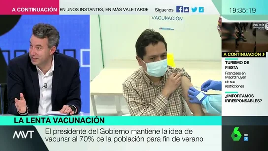 El aviso del doctor Carballo ante las variantes del coronavirus: "Nos tendremos que vacunar todos una segunda vez" El aviso del doctor Carballo ante las variantes del coronavirus: "Nos tendremos que vacunar todos una segunda vez"