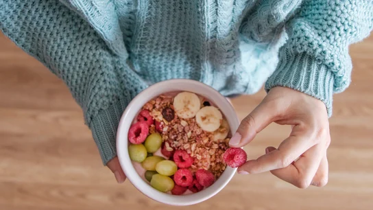 Imagen de archivo de un desayuno variado. Imagen de archivo de un desayuno variado.