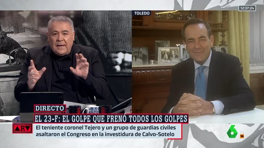 José Bono, en Al Rojo Vivo José Bono 23F