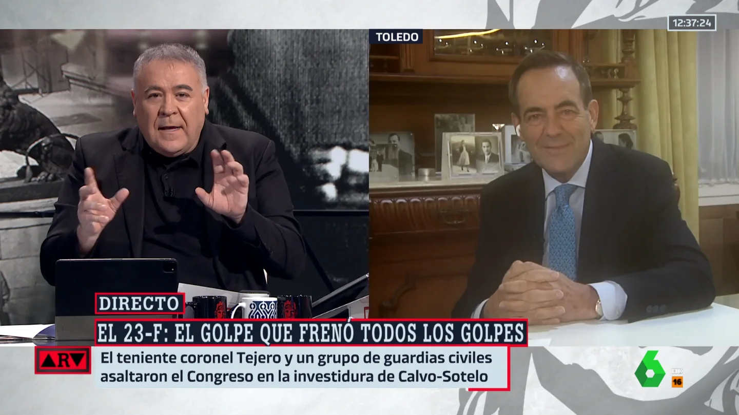 José Bono, en Al Rojo Vivo José Bono 23F