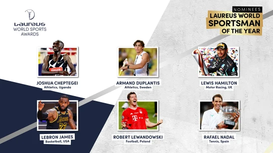 Nominados a los premios Laureus en la categoría de mejor deportista masculino Nominados a los premios Laureus en la categoría de mejor deportista masculino