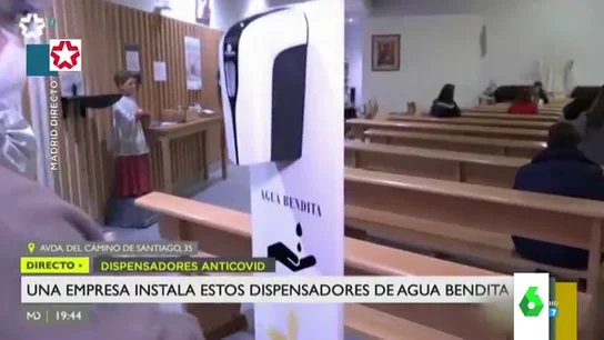 Dispensador de agua bendita Dispensador de agua bendita