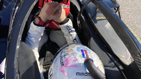 Grosjean vuelve a ponerse a los mandos de un monoplaza Grosjean vuelve a ponerse a los mandos de un monoplaza