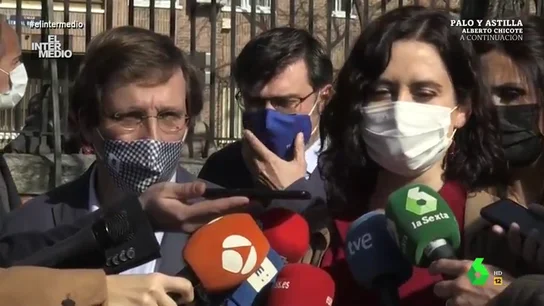 Vídeo manipulado - Surrealista intervención de Ayuso sobre Almeida: "Lo he encontrado yo, estaba mojado y temblando de frío" Vídeo manipulado - Surrealista intervención de Ayuso sobre Almeida: "Lo he encontrado yo, estaba mojado y temblando de frío"
