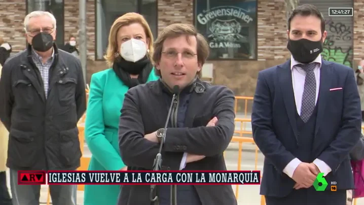 Martínez-Almeida: "La actitud de Iglesias frente al rey fue pueril. ¿Quién se cree que es?" 