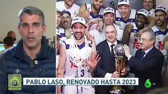 Noticia 'Jugones': Pablo Laso renueva con el Real Madrid Noticia 'Jugones': Pablo Laso renueva con el Real Madrid