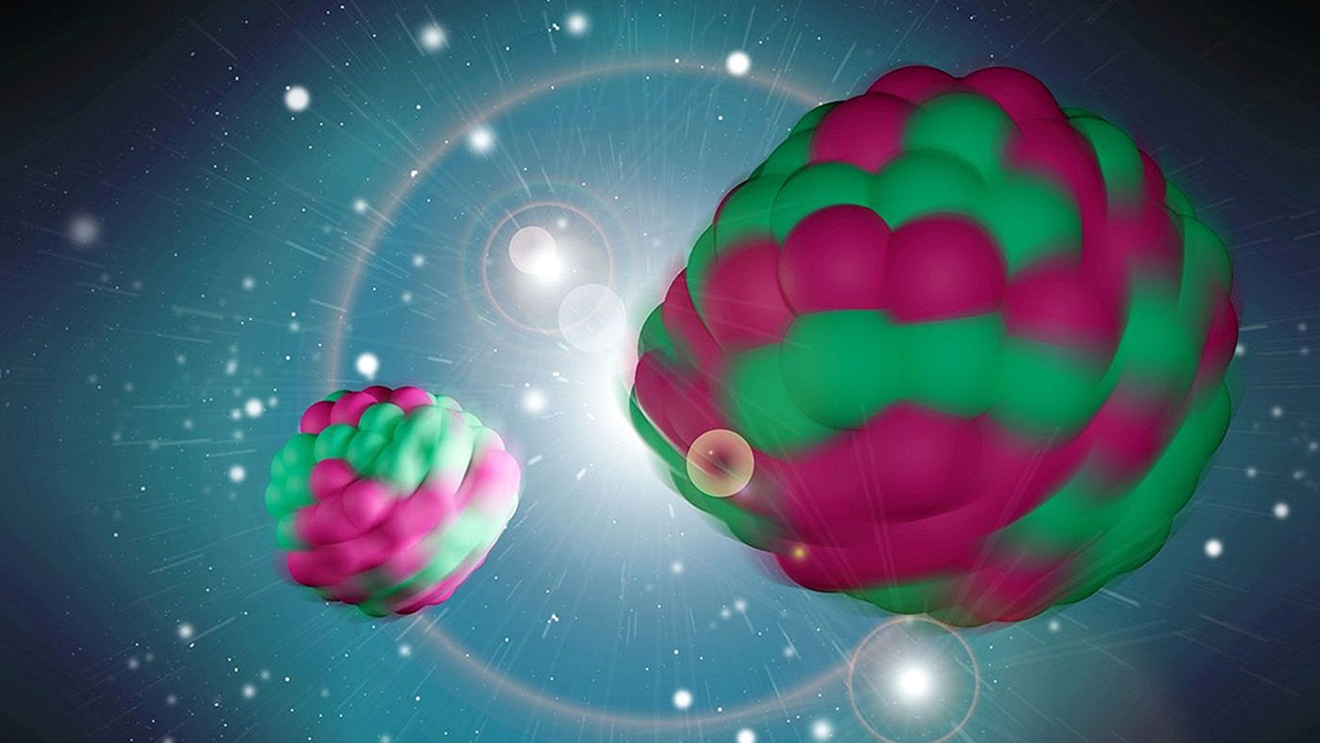 Nuevo descubrimiento sobre la rotacion de los fragmentos de la fision nuclear