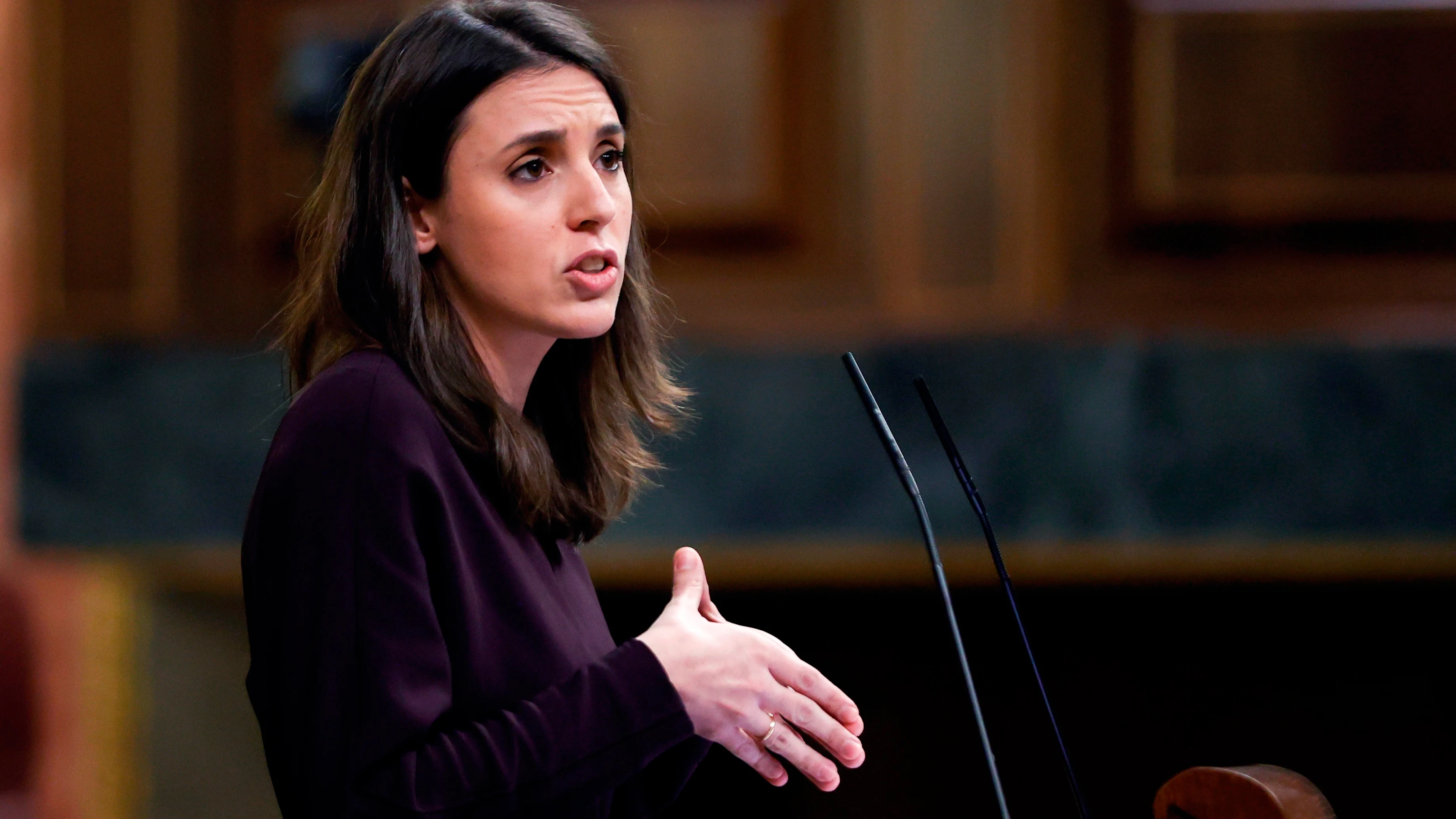 Irene Montero vuelve a pedir una baja por maternidad de 6 meses en la semana previa al 8M