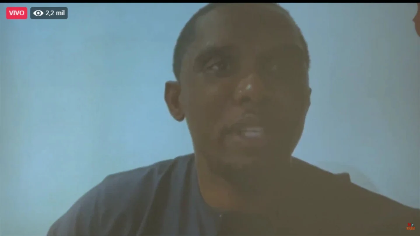 Samuel Eto'o, en el acto de Laporta Samuel Eto'o, en el acto de Laporta