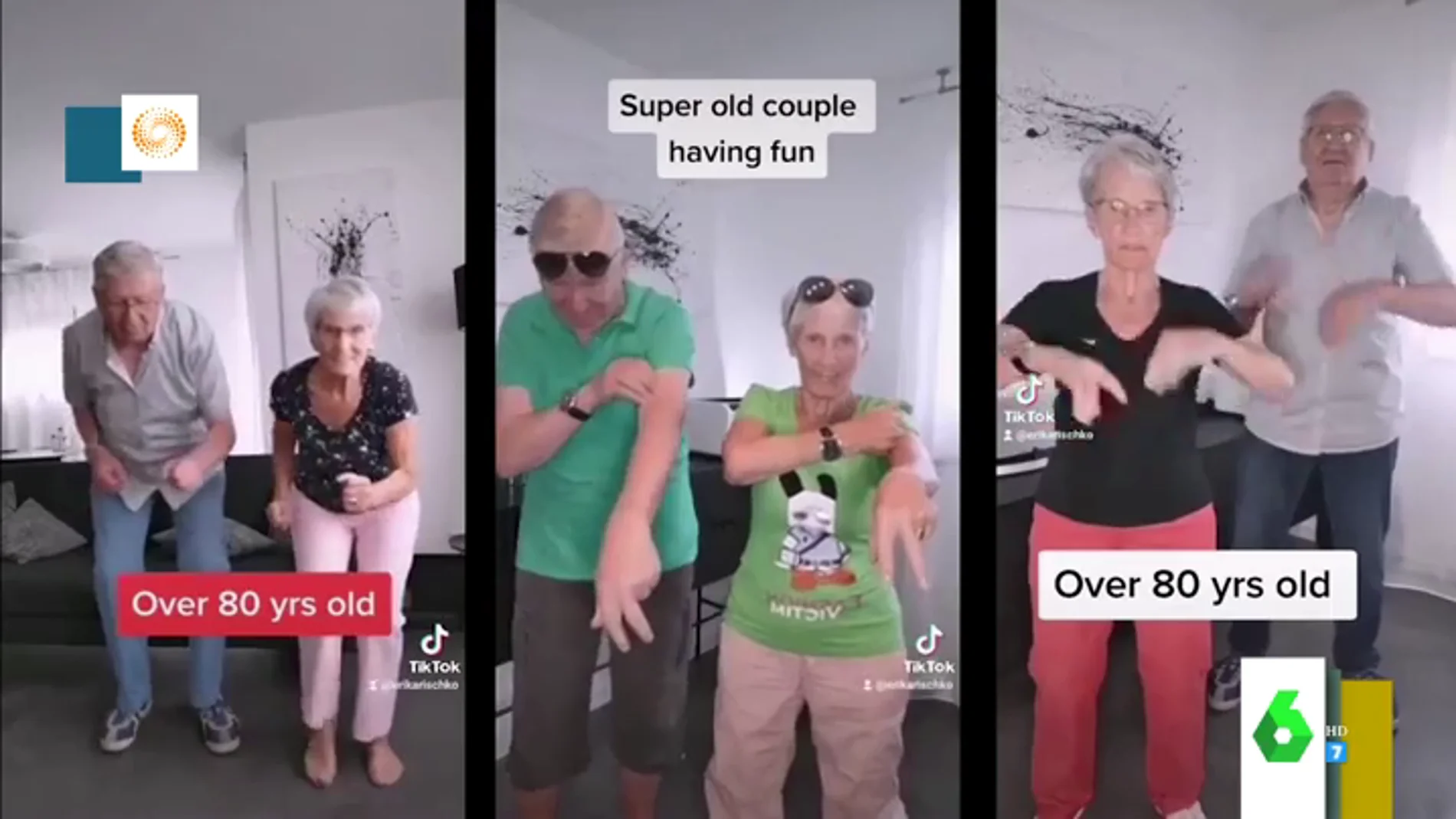 La estrella de TikTok que a sus 81 años 'hipnotiza' la red social con sus vídeos deportivos