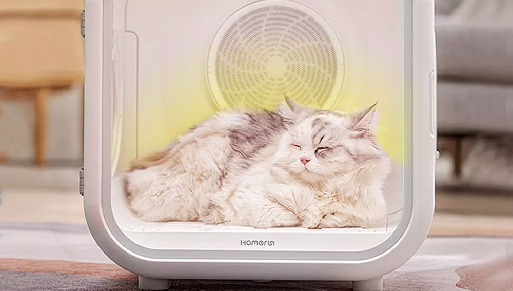 Secador de calor para gatos de Xiaomi.