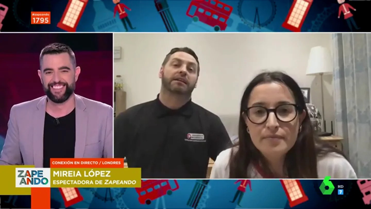 Los chistes de ingleses de Zapeando provocan una 'crisis' de pareja: "A este paso se va a divorciar antes de casarnos" Los chistes de ingleses de Zapeando provocan una 'crisis' de pareja: "A este paso se va a divorciar antes de casarnos"