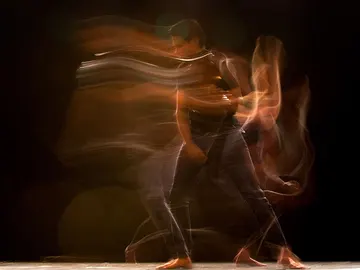 Una imagen representando movimiento Una imagen representando movimiento