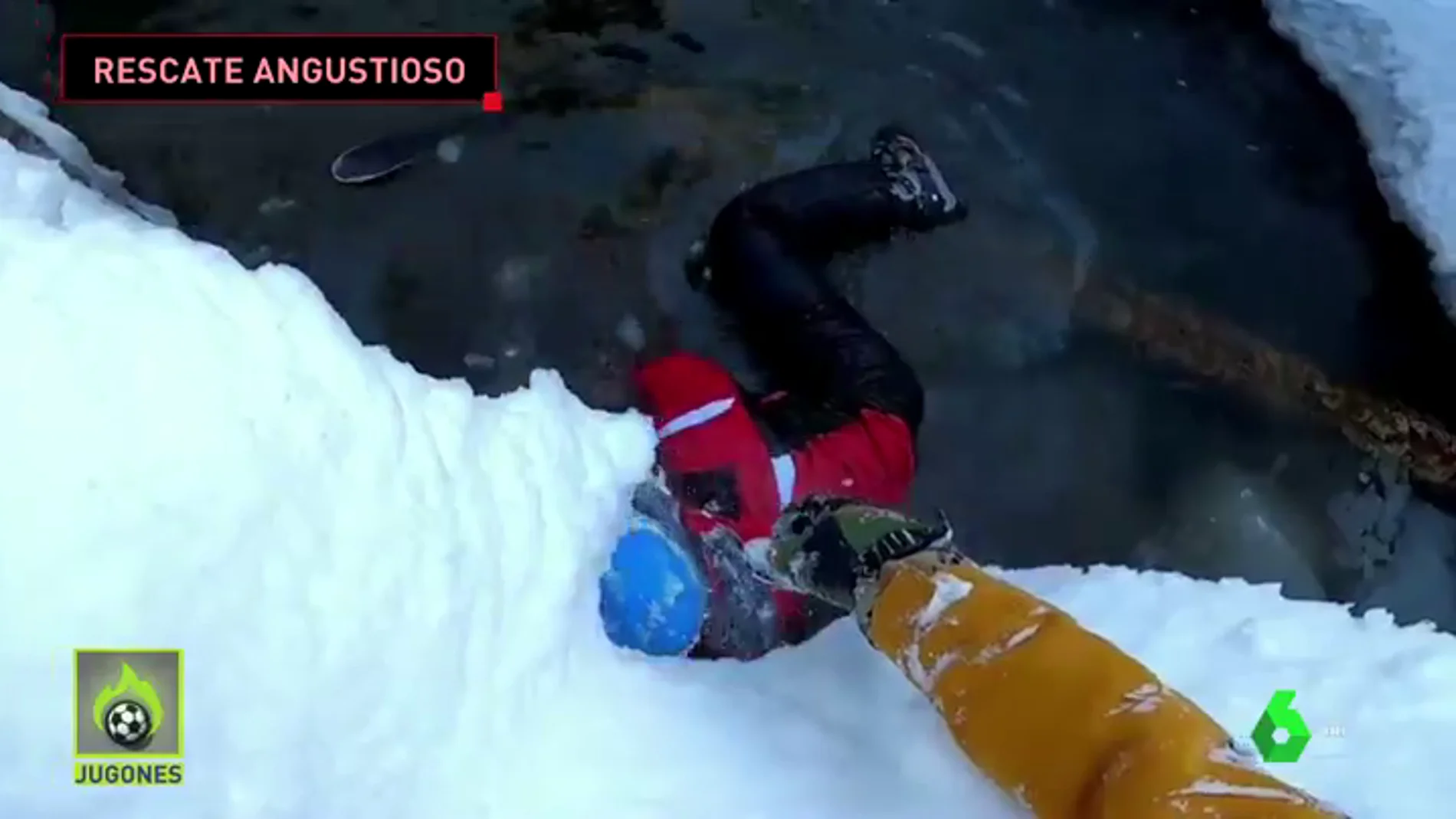  accidente esquiador ruso