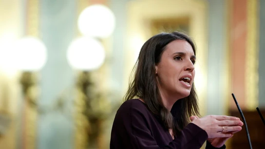 Irene Montero comparece en el Congreso de los Diputados Irene Montero comparece en el Congreso de los Diputados