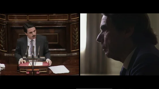 "Cuidado": el tenso momento entre Aznar y Évole al preguntarle sobre la posible corrupción en su Gobierno "Cuidado": el tenso momento entre Aznar y Évole al preguntarle sobre la posible corrupción en su Gobierno