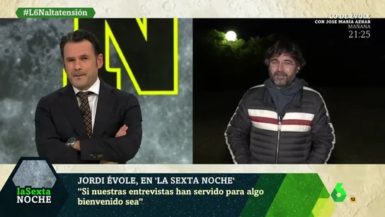 Jordi Évole: "Aznar no se corta un pelo con el rey emérito, no había escuchado a nadie del PP hablar así" Jordi Évole: "Aznar no se corta un pelo con el rey emérito, no había escuchado a nadie del PP hablar así"