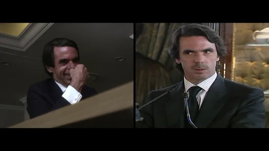 La risa de José María Aznar al explicar sus polémicas palabras sobre conducir bebido La risa de José María Aznar al explicar sus polémicas palabras sobre conducir bebido
