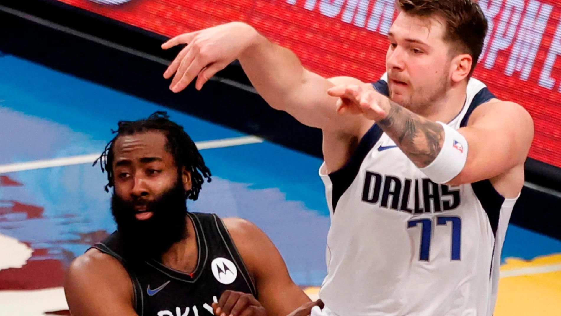 Doncic, ante Harden