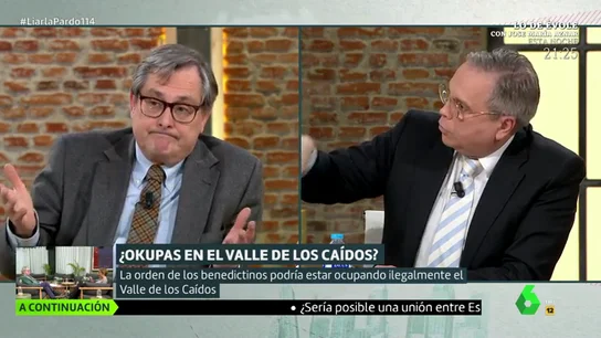 El tenso debate de Mahuenda, Tania Sánchez y Antonio Miguel Carmona sobre el franquismo El tenso debate de Mahuenda, Tania Sánchez y Antonio Miguel Carmona sobre el franquismo