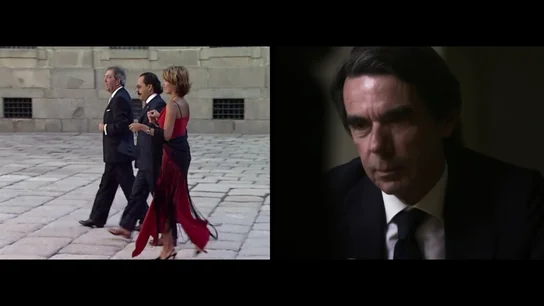 La rotunda respuesta de Aznar tras ver las imágenes de El Bigotes y Correa en la boda de su hija: "No los conocía" La rotunda respuesta de Aznar tras ver las imágenes de El Bigotes y Correa en la boda de su hija: "No los conocía"