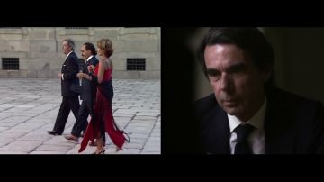 La rotunda respuesta de Aznar tras ver las imágenes de El Bigotes y Correa en la boda de su hija: "No los conocía"