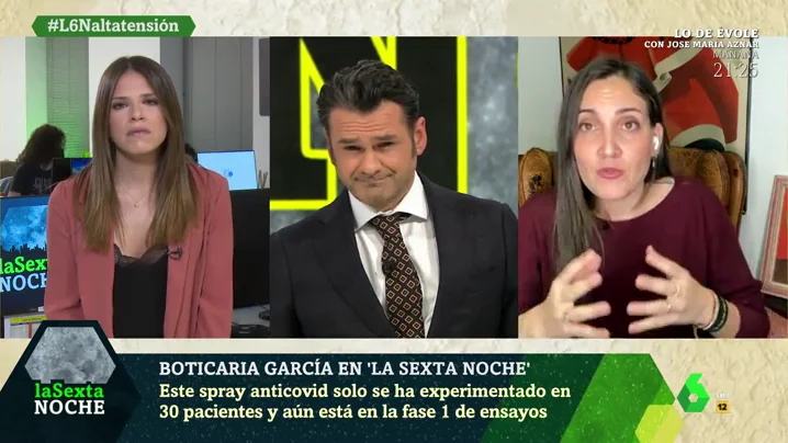 Boticaria García responde: ¿son efectivos los spray antiCOVID que quieren poner en marcha en Brasil? Boticaria García responde: ¿son efectivos los spray antiCOVID que quieren poner en marcha en Brasil?