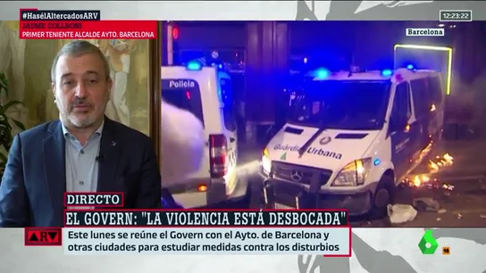 El primer teniente de alcalde del Ayuntamiento de Barcelona, Jaume Collboni, en ARV El primer teniente de alcalde del Ayuntamiento de Barcelona, Jaume Collboni, en ARV