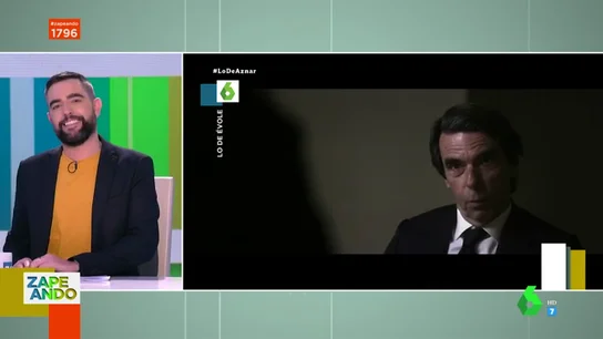 El gesto de José María Aznar en su entrevista con Jordi Évole que deja alucinado a Dani Mateo: "¿Os habéis dado cuenta?" El gesto de José María Aznar en su entrevista con Jordi Évole que deja alucinado a Dani Mateo: "¿Os habéis dado cuenta?"