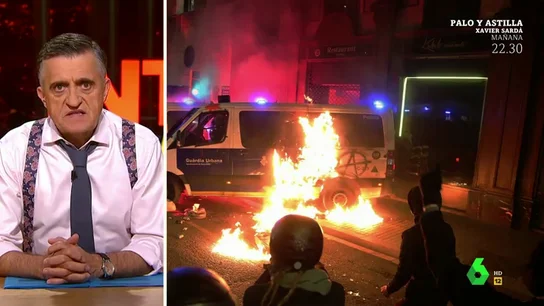 La reflexión de Wyoming sobre la violencia en Barcelona: "No es el mejor ambiente para negociar un Gobierno" La reflexión de Wyoming sobre la violencia en Barcelona: "No es el mejor ambiente para negociar un Gobierno"