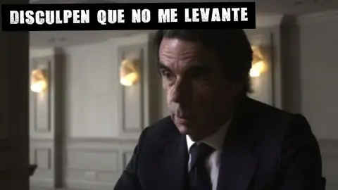 José María Aznar en Lo de Évole José María Aznar en Lo de Évole