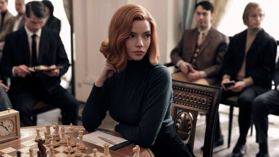 Fotograma de la serie de Netflix 'Gambito de Dama'