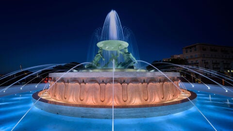 La fuente del Tritón