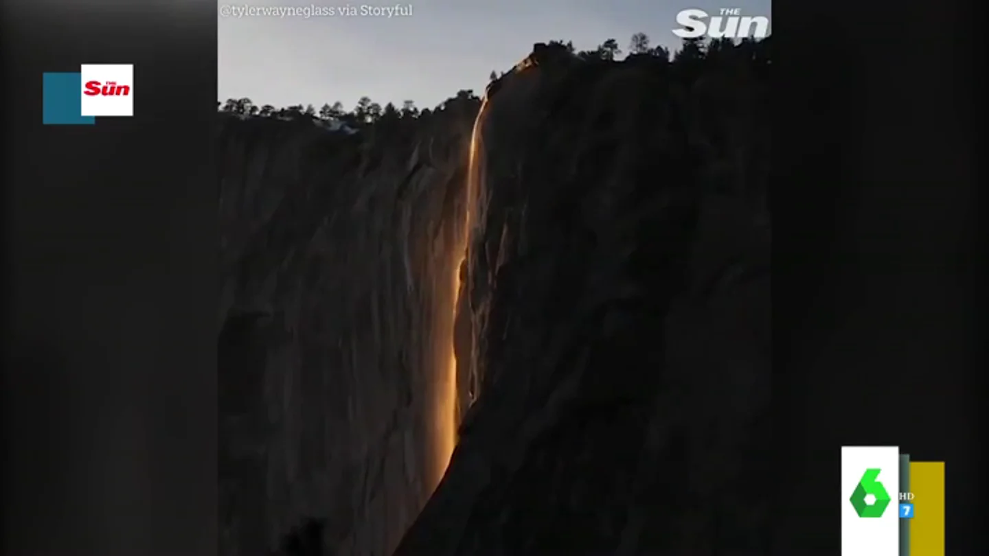 Las impactantes imágenes de una 'lengua de fuego': así es el fenómeno que solo ocurre a finales de febrero Las impactantes imágenes de una 'lengua de fuego': así es el fenómeno que solo ocurre a finales de febrero
