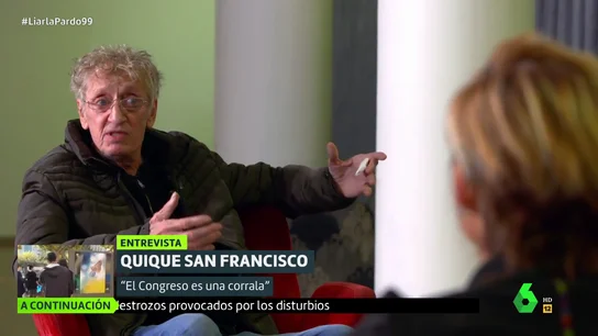 Así fue la última aparición de Quique San Francisco en laSexta Así fue la última aparición de Quique San Francisco en laSexta