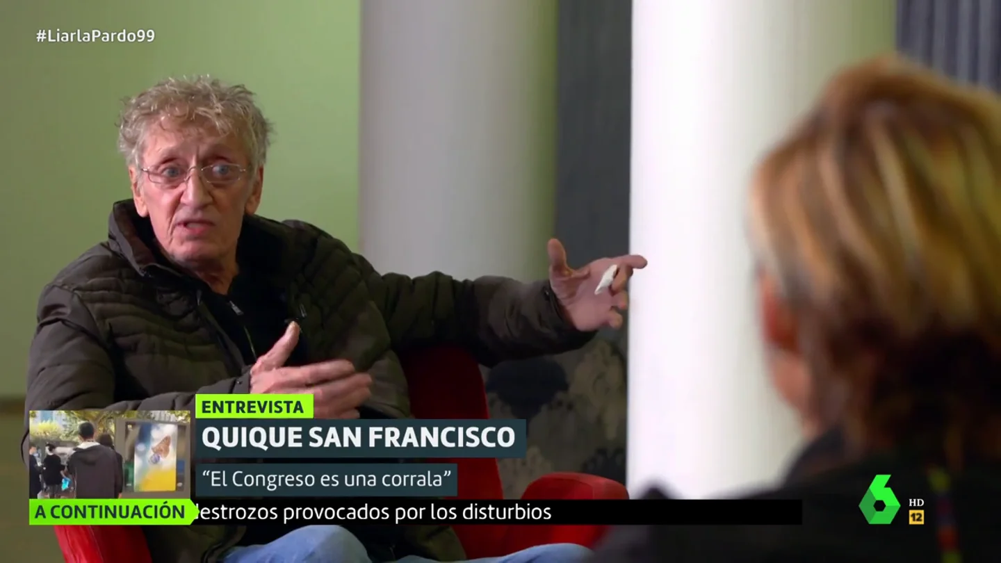 Así fue la última aparición de Quique San Francisco en laSexta Así fue la última aparición de Quique San Francisco en laSexta