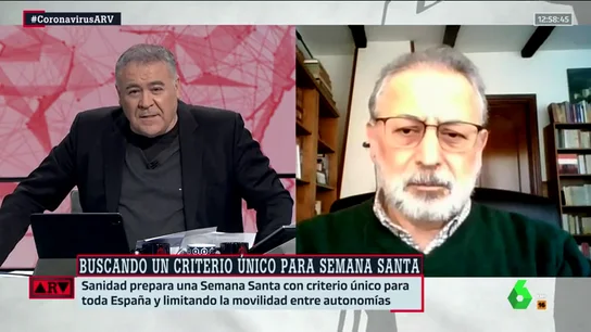 López-Acuña responde a Fernando Simón: "Nos quedan muchos meses de no bajar la guardia y seguir con restricciones" López-Acuña responde a Fernando Simón: "Nos quedan muchos meses de no bajar la guardia y seguir con restricciones"