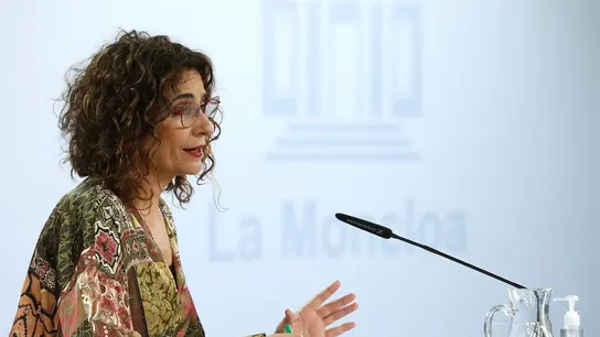 La portavoz del Gobierno y ministra de Hacienda, María Jesús Montero. La portavoz del Gobierno y ministra de Hacienda, María Jesús Montero.