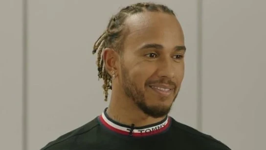 Lewis Hamilton en la presentación del nuevo monoplaza Lewis Hamilton en la presentación del nuevo monoplaza