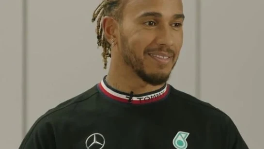 Lewis Hamilton en la presentación del nuevo monoplaza