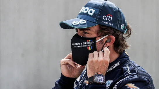 El piloto español Fernando Alonso. El piloto español Fernando Alonso.