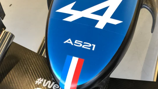 El Alpine de Fernando Alonso El Alpine de Fernando Alonso