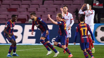 Remontada del FC Barcelona ante el Sevilla FC en las semifinales de la Copa del Rey